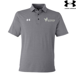 Jaybird Under Armour DRIVE Team Stripe Premium Polo BLACK