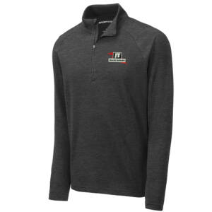 JT Concrete Contractors Sport Tek Lightweight French Terry 1/4 Zip Pullover – HeatherBlack