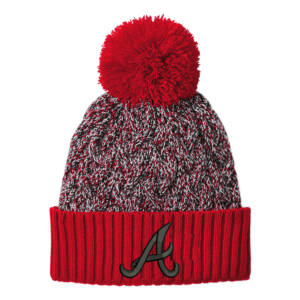Knights BSB New Era Marled Knit Pom Beanie – Scarletblackwhite