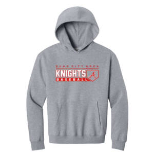 Knights BSB BELLA CANVAS Unisex 10 Ounce Heavyweight Pullover Hoodie – AthleticHeather