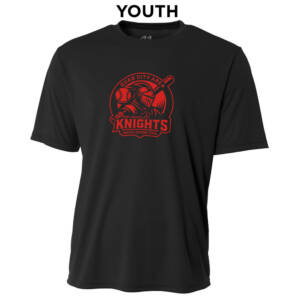Knights BSB YOUTH Cooling Performance Tshirt-Black