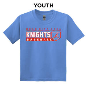 Knights BSB Youth Short Sleeve Tee – Carolina Blue