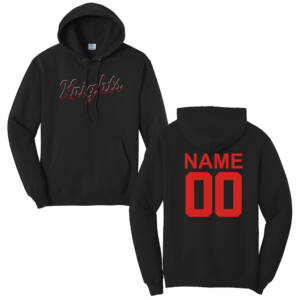 Knights BSB Unisex Classic Core weight Cozy Pullover Hooded Sweatshirt – JetBlack