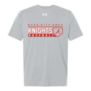 Knights BSB Under Armour TEAM VANISH short sleeve soft touch UA Tech™ Tee – 012ModGray