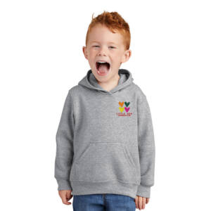 Little Red Foundation Precious Cargo Toddler Pullover Hooded Sweatshirt – AthleticHeather