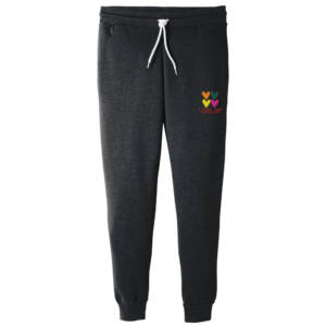 Little Red Foundation Bella Canvas Unisex Jogger Sweatpants – Darkgreyheather
