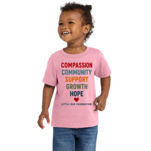 Little Red Foundation Precious Cargo Infant  Cotton T Shirt – CandyPink
