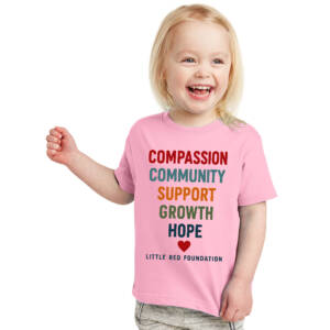 Little Red Foundation Rabbit Skins Fine Jersey Toddler T Shirt – Pink