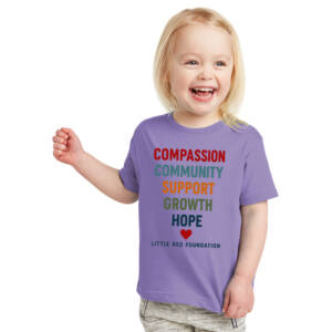 Little Red Foundation Rabbit Skins Fine Jersey Toddler T Shirt- Lavender