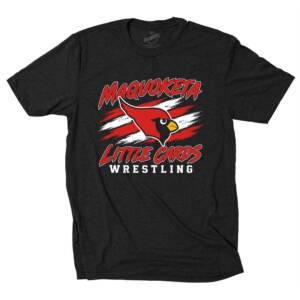 Maq Little Cards Wrestling Unisex Premium Short Sleeve Tee-Black Frost