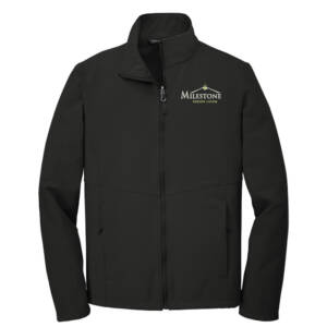 Milestone Port Authority Men Collective Soft Shell Jacket – DeepBlack