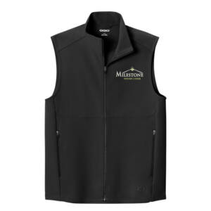 Milestone OGIO Men Kinetic Soft Shell Vest -Blacktop