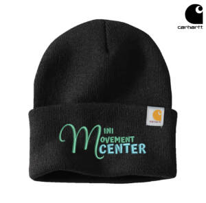 Mini Movement Carhartt Acrylic Watch Cap 2.0 beanie stocking cap with cuff – Black