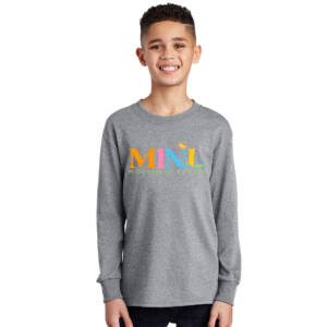 Mini Movement Youth Cotton Long Sleeve T Shirt – AthleticHeatherGrey