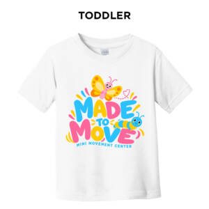 Mini Movement Rabbit Skins Fine Jersey Toddler T Shirt  – White