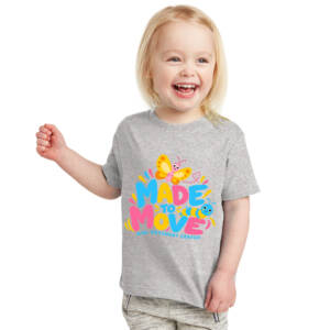 Mini Movement Rabbit Skins Fine Jersey Toddler T Shirt  – HeatherGrey