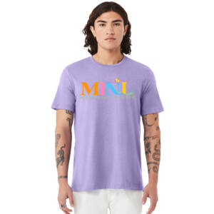 Mini Movement Bella Canvas Unisex Heather CVC Short Sleeve Tee – HeatherDarkLavender