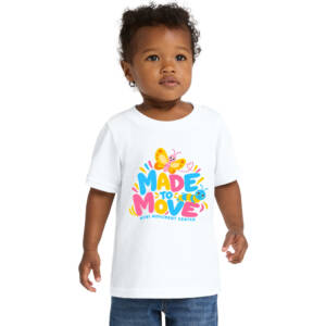 Mini Movement Precious Cargo Infant Cotton T Shirt – White