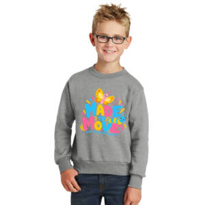 Mini Movement  Youth Crewneck Sweatshirt – AthleticHeather