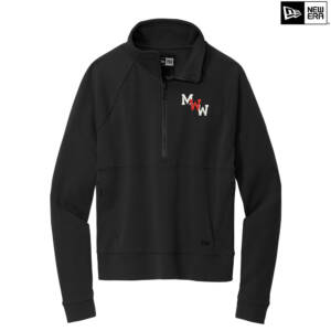 Maq Women Wrestling New Era Ladies STS 1/2 Zip – Black