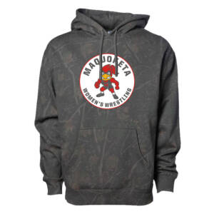 Maq Women Wrestling Independent Trading Co.Camo Pattern Hooded Pullover Sweatshirt – DarkwoodTreeCamo