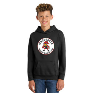 Maq Women Wrestling Gildan YOUTH Fan Favorite Hooded Sweatshirt – Black