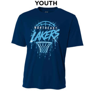 Lakers BB YOUTH Cooling Performance Tshirt – Navy