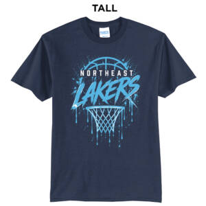 Lakers BB Tall Core Blend short Sleeve T Shirts – Navy