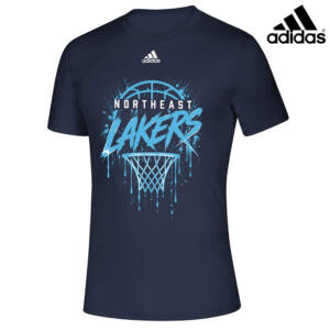 Lakers BB adidas Creator Short Sleeve Tee Collegiate Navy (XL-3x)