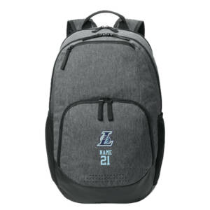 Lakers BB Sport Tek Rec Backpack – HeatherGrey