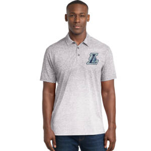 Lakers BB Sport Tek Men Ombre Heather Polo – WhiteGraphite