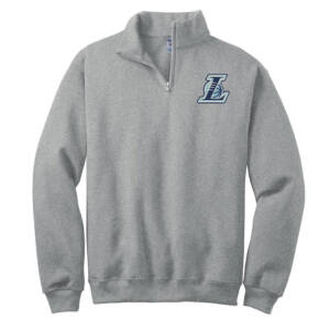 Lakers BB JERZEES Nublend Unisex Cadet Collar Sweatshirt – Oxford