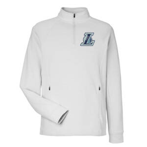 Lakers BB North End Men’s Rhythm Waffle Quarter Zip Pullover – Platinum