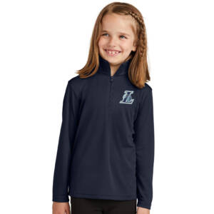 Lakers BB Sport Tek YOUTH PosiCharge Competitor 1/4 Zip Pullover – TrueNavy