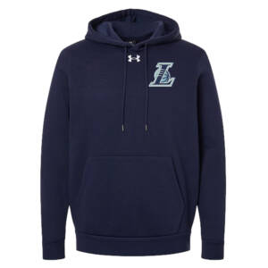 Lakers BB Under Armour Men’s Team Icon Fleece Hoodie-Midnight Navy