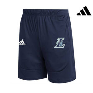 Lakers BB Adidas Sideline 21 Knit shorts with pockets-NAVY