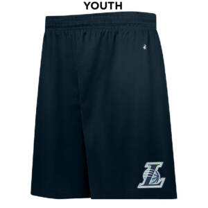 Lakers BB Badger B-Core YOUTH 6 Inch Short-Navy