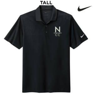 NCC Nike Dri-FIT TALL Micro Pique 2.0 Polo-Black