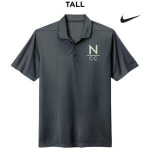 NCC Nike Dri-FIT TALL Micro Pique 2.0 Polo-Anthracite