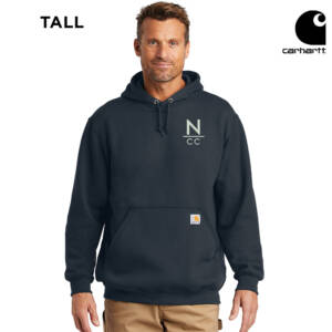 NCC Carhartt Midweight Hooded Sweatshirt- TALL-Navy