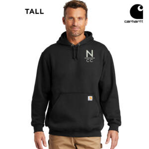 NCC Carhartt Midweight Hooded Sweatshirt- TALL-Black