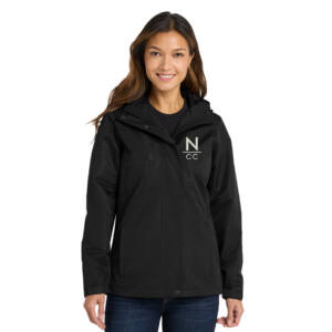 NCC Port Authority Ladies All-Conditions Jacket-Black