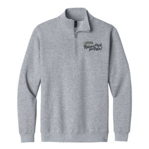 Nestle Raise a Pint for Pets Gildan Unisex Heavy Blend 1/4 Zip Sweatshirt – SportGrey