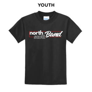 NS Band Youth Short Sleeve Tee-Black