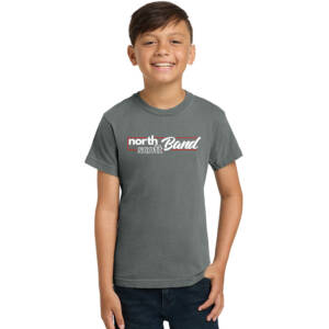 NS Band Comfort Colors Youth Pigment Dyed Ringspun T Shirt – Grey