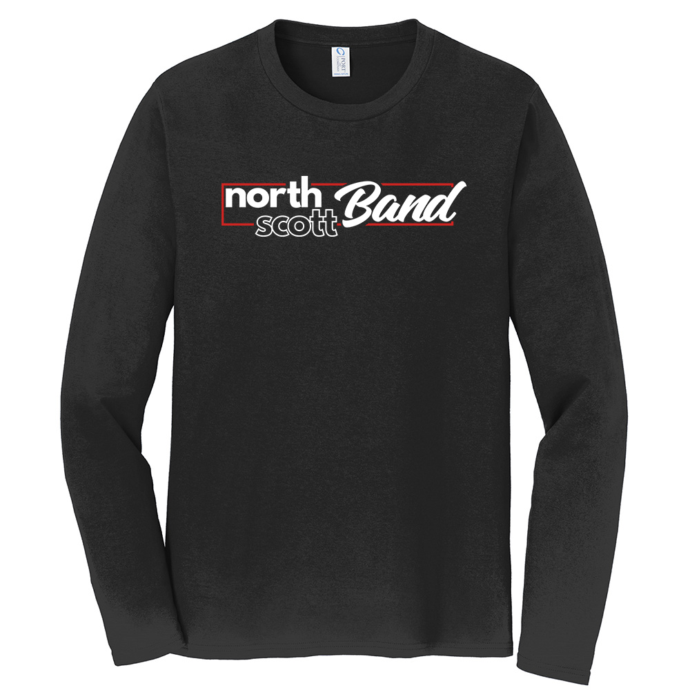 NS Band Unisex Cotton Long Sleeve Fan Favorite Tee-Black