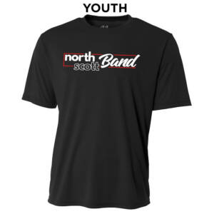 NS Band YOUTH Cooling Performance Tshirt-Black