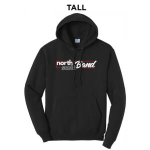 NS Band  TALL Classic Pullover Hooded Sweatshirt – JetBlack