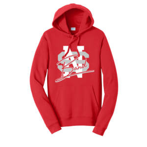 NS Band Unisex Fan Favorite Fleece Hoodie -Bright Red