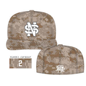 04. North Scott Baseball The Game Digital Camo Cap